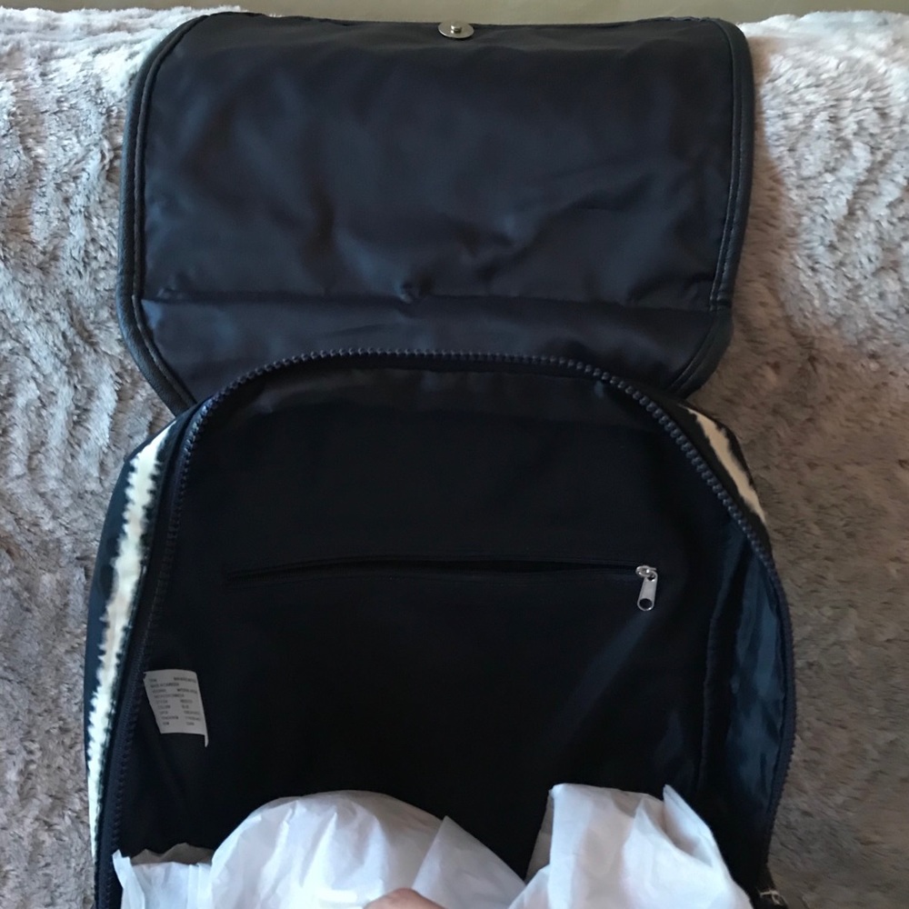 Flap Backpack w/ Vinyl Front Pocket - Picture 8 of 10